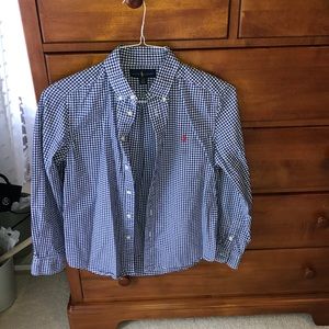 Boys polo button down